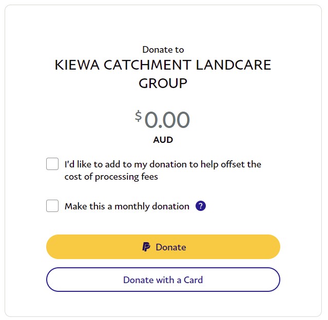 paypal donate screen